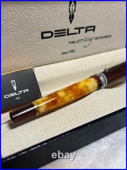 Delta fountain pen Japan limited edition 50 unused RARE Nib F deliver from Japan