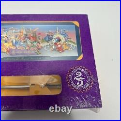 Disney 25th anniversary ticket & ballpoint pen New rare Fashionable 202411M