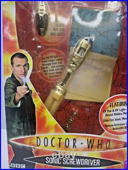 Doctor Who Sonic Screwdriver with Ultraviolet Light And Pen Rare