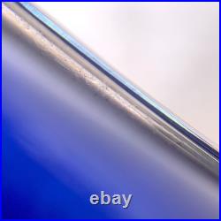 Dunhill Ballpoint Pen Sidecar Rare Blue Marble Lacquer Finish with Case & Card