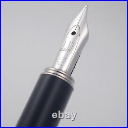 Dunhill New Gemline Fountain Pen 18K Nib Blue from Japan Rare