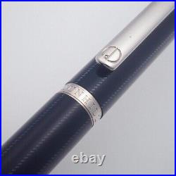 Dunhill New Gemline Fountain Pen 18K Nib Blue from Japan Rare