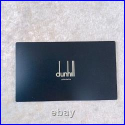 Dunhill Rollerball Pen Rare AD Fighter Black Resin Palladium Finish withBox&Papers