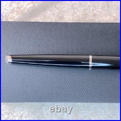 Dunhill Rollerball Pen Rare AD Fighter Black Resin Palladium Finish withBox&Papers