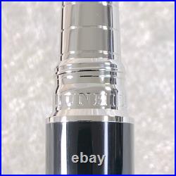 Dunhill Rollerball Pen Rare AD Fighter Black Resin Palladium Finish withBox&Papers