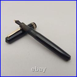 EVERSHARP Doric Jr Black Lever Fountain Pen Nib Vintage Rare 30's