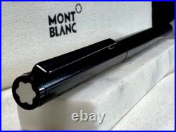 EXC+++++ Montblanc No. 1124 Rare Black Rhodonite + 14K EF Nib + Slimline JAPAN