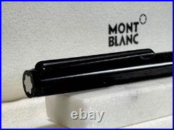 EXC+++++ Montblanc No. 1124 Rare Black Rhodonite + 14K EF Nib + Slimline JAPAN