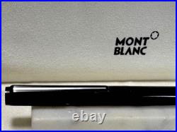 EXC+++++ Montblanc No. 1124 Rare Black Rhodonite + 14K EF Nib + Slimline JAPAN
