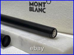 EXC+++++ Montblanc No. 1124 Rare Black Rhodonite + 14K EF Nib + Slimline JAPAN