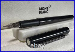 EXC+++++ Montblanc No. 1124 Rare Black Rhodonite + 14K EF Nib + Slimline JAPAN