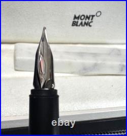 EXC+++++ Montblanc No. 1124 Rare Black Rhodonite + 14K EF Nib + Slimline JAPAN