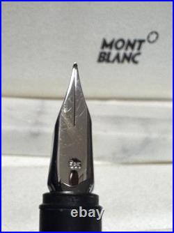 EXC+++++ Montblanc No. 1124 Rare Black Rhodonite + 14K EF Nib + Slimline JAPAN