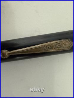 EXTREMELY RARE VINTAGE ANTIQUE 1940's BABE RUTH FOUNTAIN PEN NEW YORK YANKEES