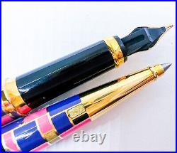 Elysee Vernissage Limited No. 1 18K Gold m Nib Fountain Pen Ballpoint Pen Box