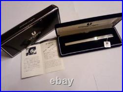 Emmanuel Ungaro Ballpoint Pen/Silver NewithAge Rare Emmanuel Ungaro Ballpoint Pen/Silver NewithAge Rare