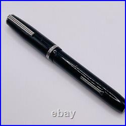 Esterbrook Visumaster Fountain Pen Black 9556 Diamond Nib Clean RARE
