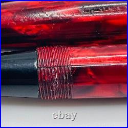 Esterbrook Visumaster Fountain Pen Red 9461 Diamond Cut Nib Rare