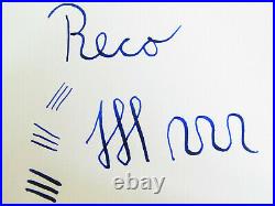 Excellent Rare 1930´s German RECO GOLD 501 Fountain Pen Flexy 14ct M Nib