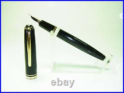 Excellent & Rare 1st Gen. 52 to 54 MONTBLANC 254 Fountain Pen Flexy 14ct KF Nib