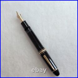 Excellent Very Rare Montblanc Meisterstuck 149 14C585 Fountain Pen F Nib 1960s