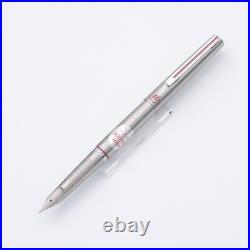 Extremely Rare PILOT Myu Rex lady Fountain Pen 1970s Nib F Silver Stainless Stee