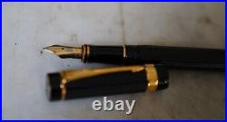 Fountain Pen Parker Duofold Greenwich Solid 18K Gold Nib Rare Version