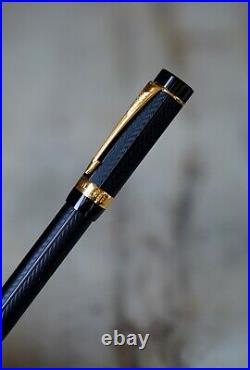 Fountain Pen Parker Duofold Greenwich Solid 18K Gold Nib Rare Version