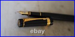 Fountain Pen Parker Duofold Greenwich Solid 18K Gold Nib Rare Version
