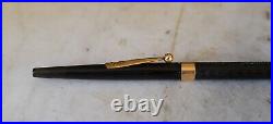 Fountain Pen Waterman 22 Clip Cap Ebonite Gold Nib 18 Carats Rare Vintage