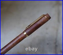 Fountain Pen Waterman Man 100 Bruyere Solid Gold Nib 18 Carats Rare Version