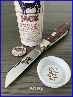 GEC #86 Angus Jack Macassar Ebony Medium Rare Tidioute Cutlery 863221