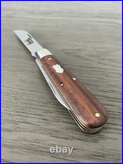 GEC #86 Angus Jack Macassar Ebony Medium Rare Tidioute Cutlery 863221