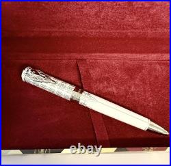 Game of Thrones Montegrappa House Stark Ballpoint Pen Winter is Coming RARE WHT Game of Thrones Montegrappa House Stark Ballpoint Pen Winter is Coming RARE WHT