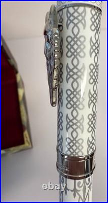 Game of Thrones Montegrappa House Stark Ballpoint Pen Winter is Coming RARE WHT Game of Thrones Montegrappa House Stark Ballpoint Pen Winter is Coming RARE WHT
