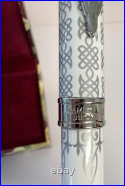 Game of Thrones Montegrappa House Stark Ballpoint Pen Winter is Coming RARE WHT Game of Thrones Montegrappa House Stark Ballpoint Pen Winter is Coming RARE WHT