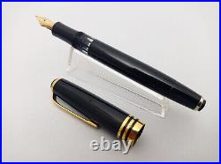 Garant Alkor Oversize Piston Fountain Pen 14k F Nib Rare Vintage In Org Pouch