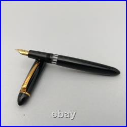 Garant Nilor Black Piston Fountain Pen Gp Ef Flex Nib Vintage Uninked Nos Rare Garant Nilor Black Piston Fountain Pen Gp Ef Flex Nib Vintage Uninked Nos Rare