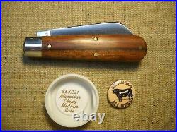 Great Eastern Cutlery Tidioute # 86 Angus Jack Knife Macassar Ebony Medium Rare
