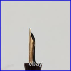 Greif-Gold 112 Tortoise Piston Fountain Pen 14K B Nib Very Rare Collectible VTG