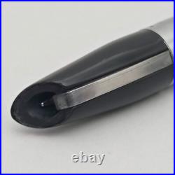 HALLO Metal Retractable Fountain Pen 14K EF Nib ITALY Vintage 60-70s Very Rare