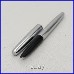 HERO 100 Flighter Steel Fountain Pen 14k EF Nib Extremely Rare Vintage NOS