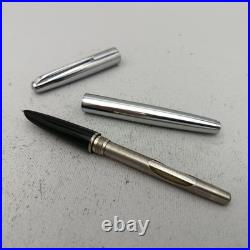 HERO 100 Flighter Steel Fountain Pen 14k EF Nib Extremely Rare Vintage NOS