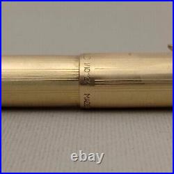 HERO 100 Gold Rolled 12k 1/10 Fountain Pen 12k Nib VTG 70s Very Rare COLLECTIBLE