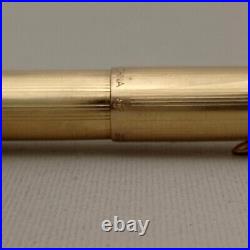 HERO 100 Gold Rolled 12k 1/10 Fountain Pen 12k Nib VTG 70s Very Rare COLLECTIBLE