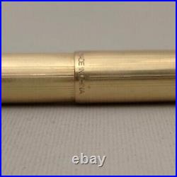 HERO 100 Gold Rolled 12k 1/10 Fountain Pen 12k Nib VTG 70s Very Rare COLLECTIBLE