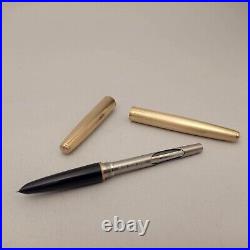 HERO 100 Gold Rolled 12k 1/10 Fountain Pen 12k Nib VTG 70s Very Rare COLLECTIBLE