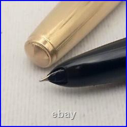 HERO 100 Gold Rolled 12k 1/10 Fountain Pen 12k Nib VTG 70s Very Rare COLLECTIBLE