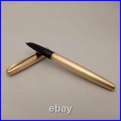 HERO 100 Gold Rolled 12k 1/10 Fountain Pen 12k Nib VTG 70s Very Rare COLLECTIBLE