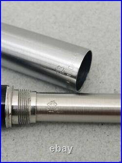 HERO 100 Steel Fountain Pen 14k EF Nib Extremely Rare Vintage Excellent